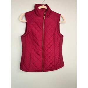 NWT! Aspen Full Zip Vest - Small - Red